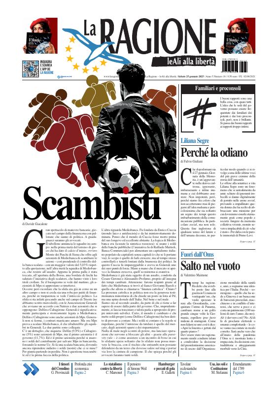 Prima-pagina-la ragione-oggi-edizione-di-oggi-20250125